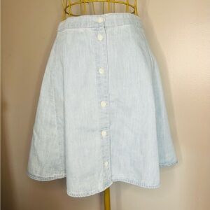 NWT GARAGE Denim Skirt- Sz L